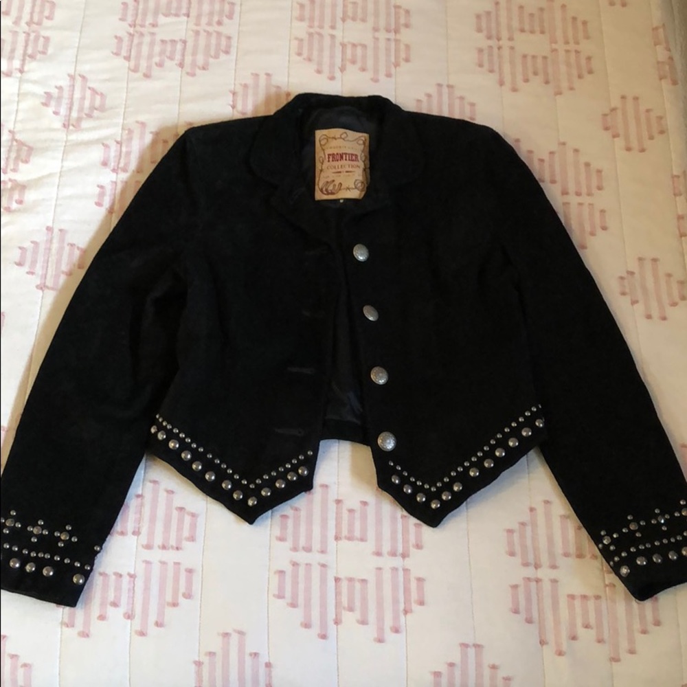 Vintage Suede Leather Jacket